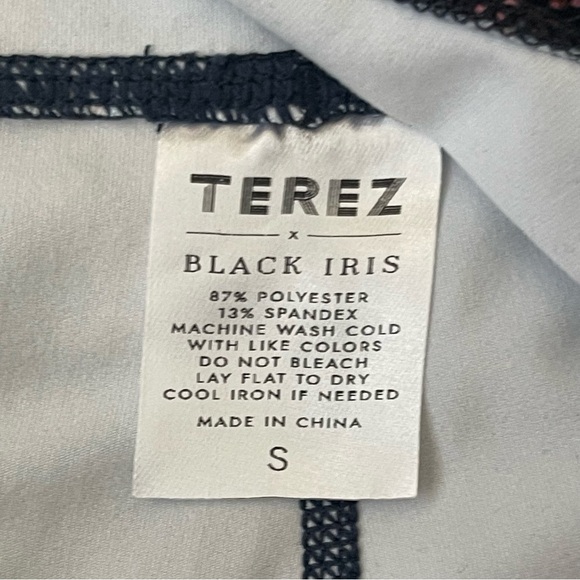 TEREZ x BLACK IRIS floral leotard size Small - Picture 6 of 12